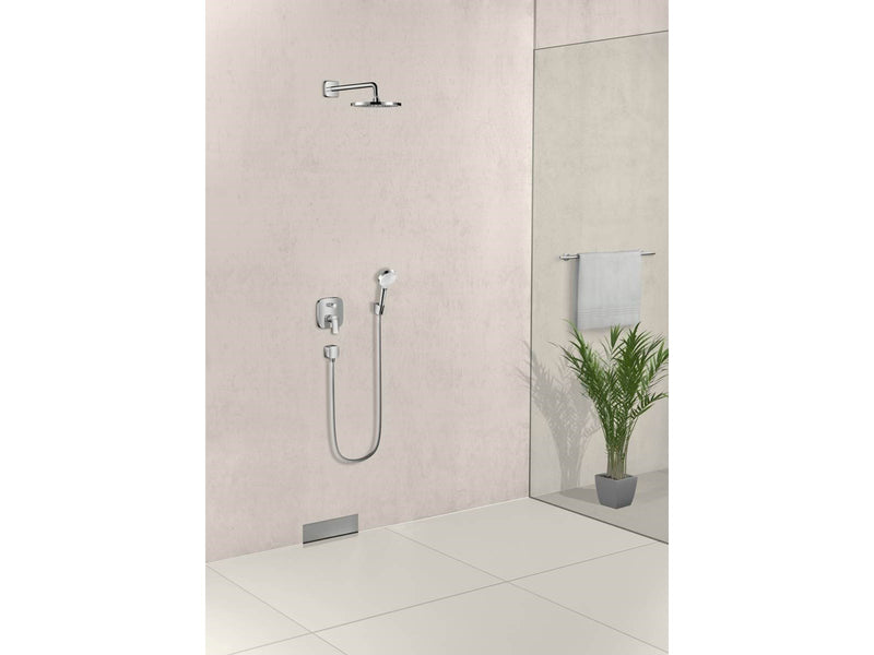 Hansgrohe crometta 1jet hand shower white/chrome