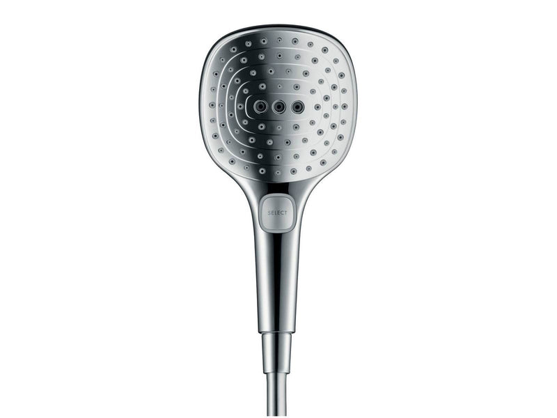 Hansgrohe raindance select e 120 3jet hand shower chrome/whi