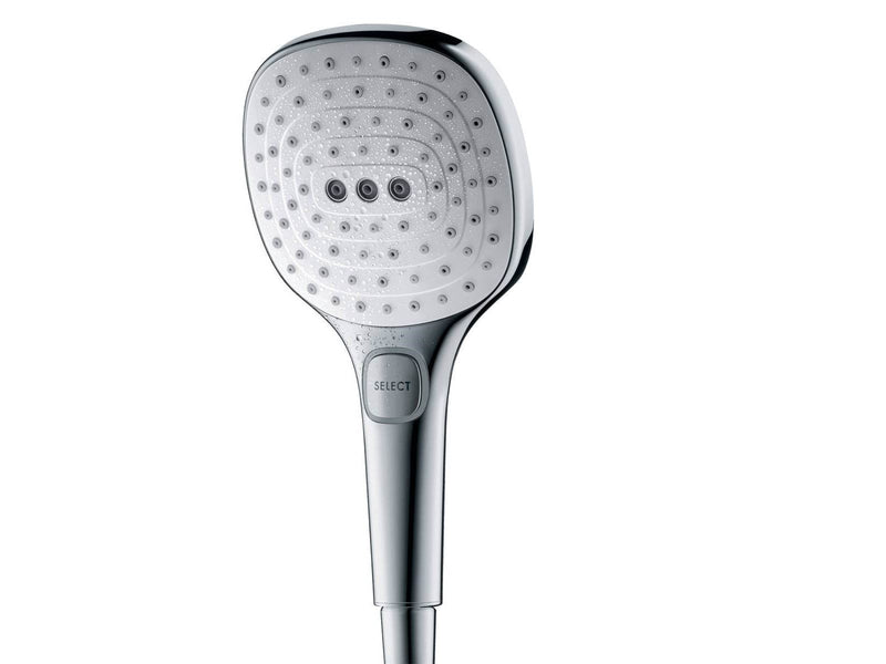 Hansgrohe raindance select e hand shower 120 3jet matt black
