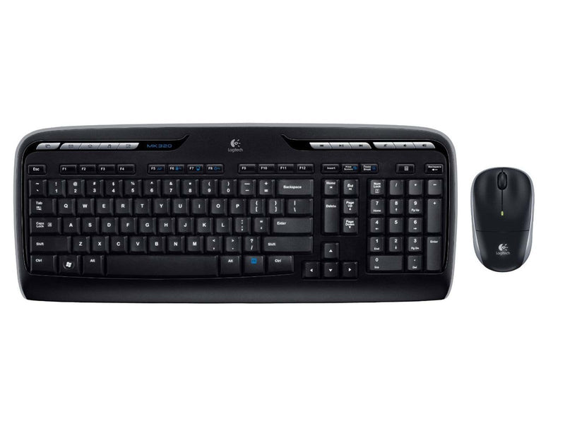 Logitech MK330 Wireless Combo - Greek - Tastatur & Maus Set - Griechisch - Schwarz