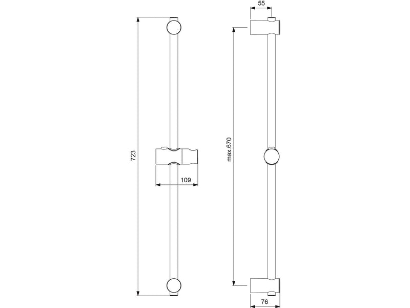 Børma Borma idealrain shower set m1