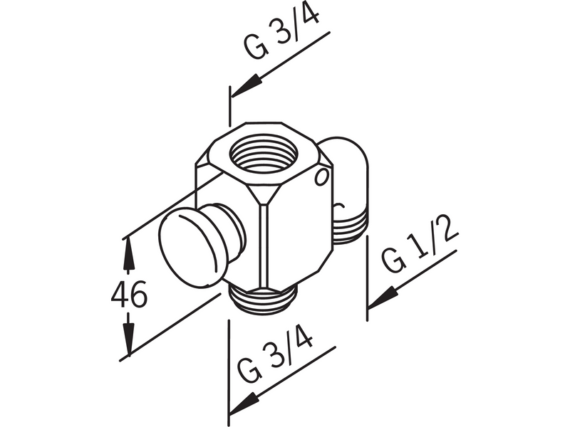 Oras diverter 200100