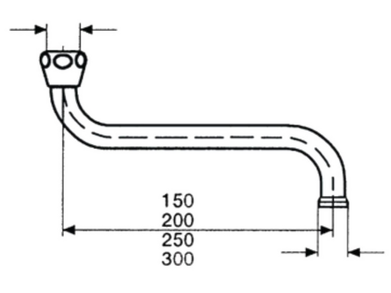 Neoperl spout universal s 250mm