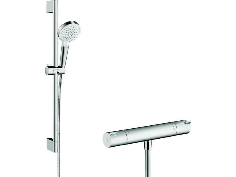 Hansgrohe crometta vario/ecostat 1001 cl combi set 65 cm