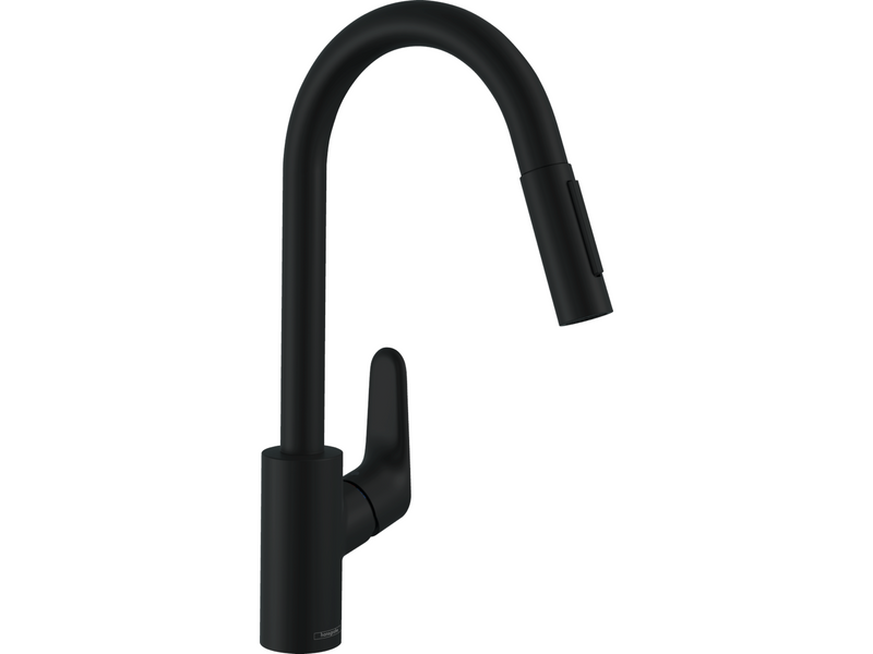 Hansgrohe focus single lever kitchen mixer 240 with pull-out