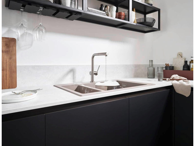 Hansgrohe talis m54 single lever kitchen mixer 270 pull-out