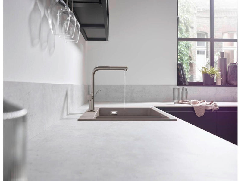 Hansgrohe talis m54 single lever kitchen mixer 270 pull-out