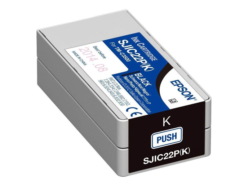 Epson SJIC22P(C) Black ink - Tintenpatrone Schwarz
