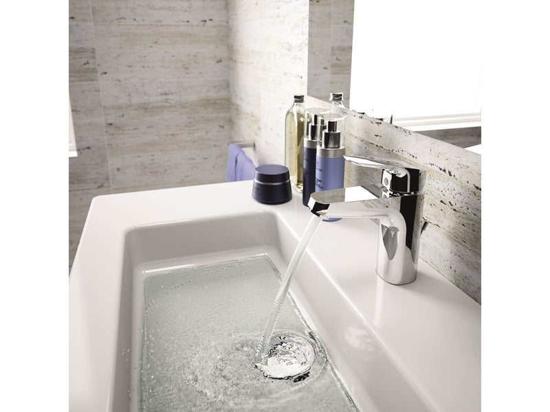 Børma Borma ceraflex bluestart basin mixer with pull up waste chro