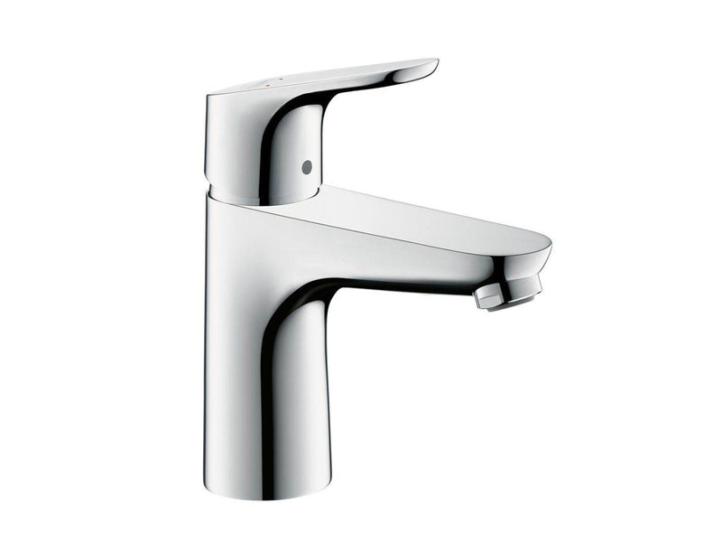 Hansgrohe focus single lever basin mixer 100 with pop-up was