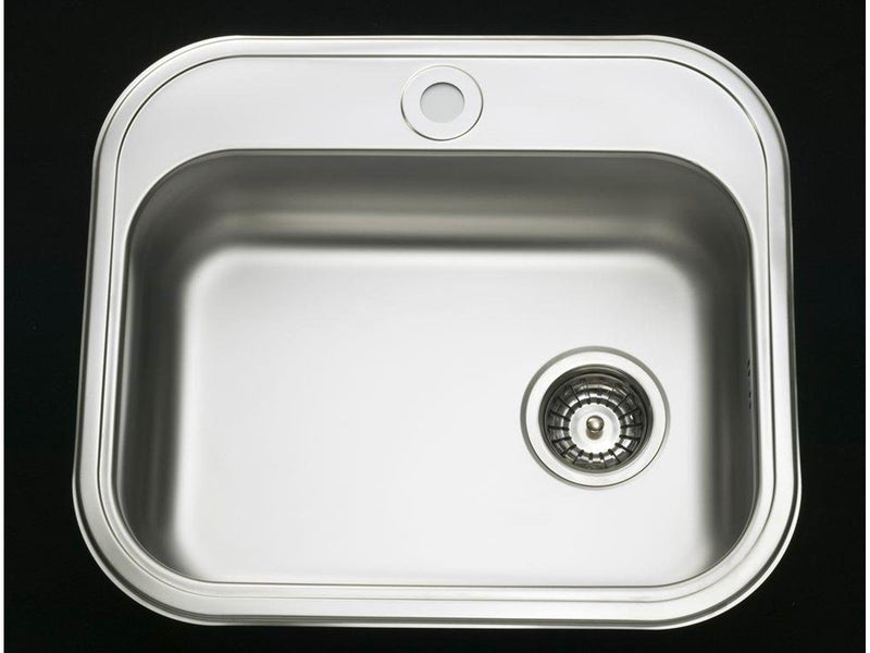 Juvel Intra juvel k480b1 stainless steel kitchen sink with taphole