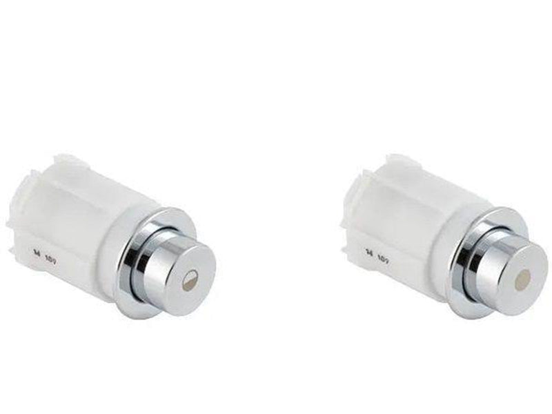Geberit flush dual chrome