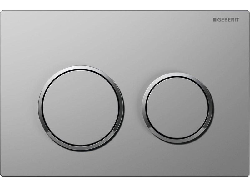 Geberit actuator plate omega20 for dual flush: bright chrome