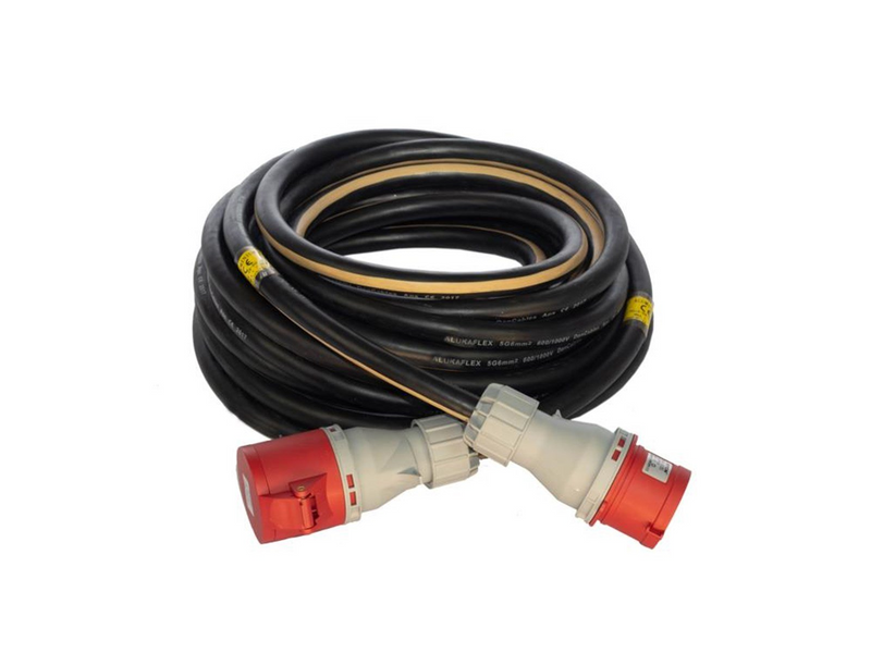 DANCABLES Alukaflex 5g6 32a cable set lenght 25m ip44