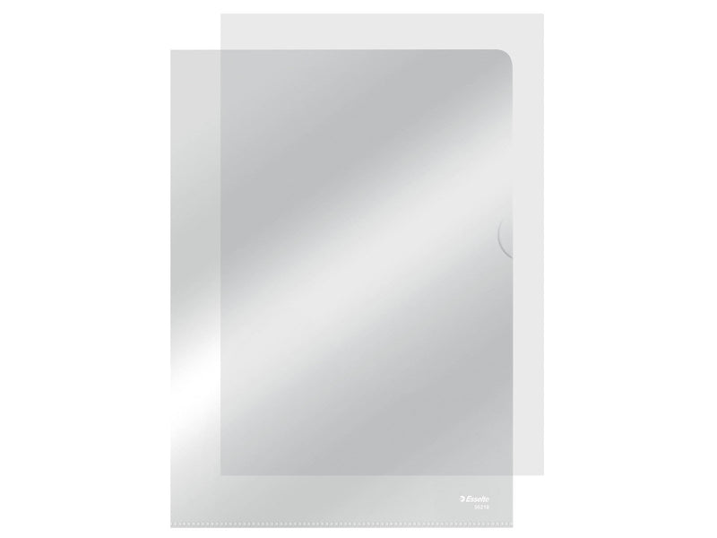 Esselte Plastomslag  A4 0.105mm 100stk/pak