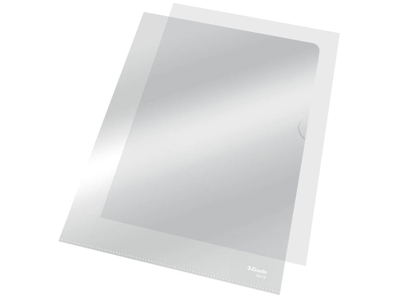 Esselte Plastomslag  A4 0.105mm 100stk/pak