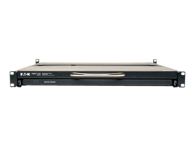 19" Eaton Series Rack Console 1URM DVI VGA for KVM Switch 19" LCD 1080p Rackmount TAA