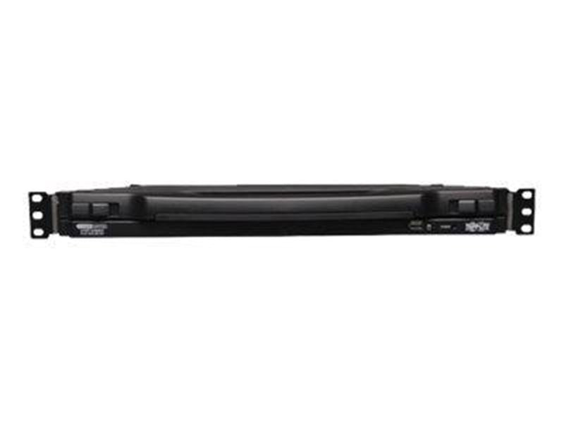 19" Tripp Lite Eaton Series 8-Port Rack Console KVM Switch built in IP w/ 19" LCD 1U