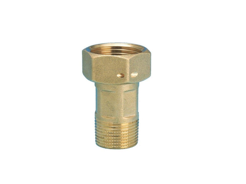 Pettinaroli Complete brass water meter connection union 11/4x11/2