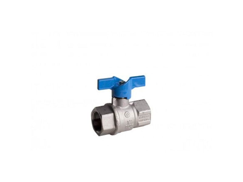 Pettinaroli heavyduty fullway ball valve blue butterfly hand