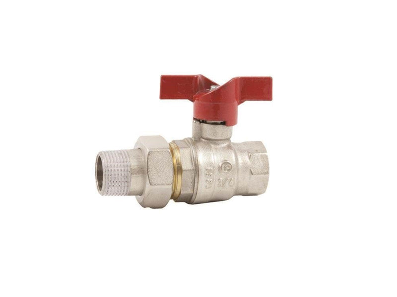 Pettinaroli Female ball valve with tail 1.1/4x1.1/4