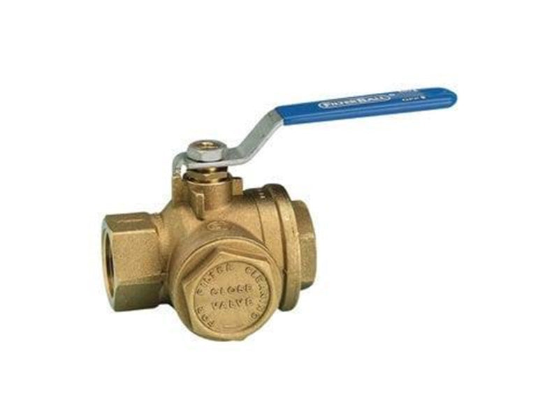 Pettinaroli F x f ball valve with integral filter special non dezincifi