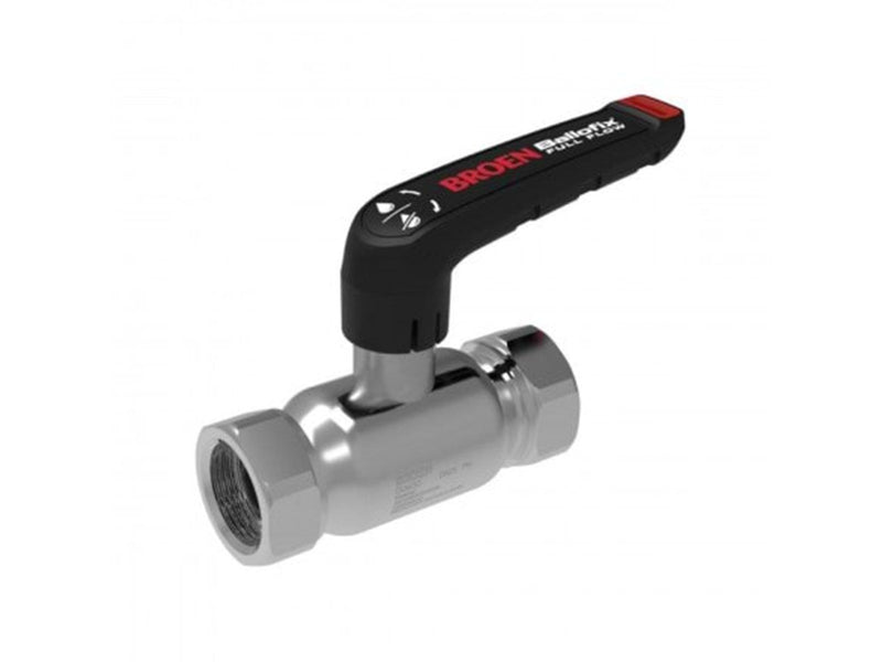 Broen ballofix® full flow ball valve stainless female/female