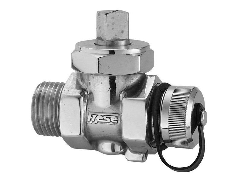 Frese drain valve med f raw surface incl. endcap