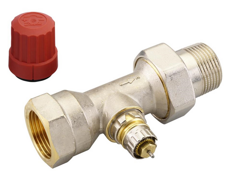 Danfoss RA-N 25 valve housing straight 1"