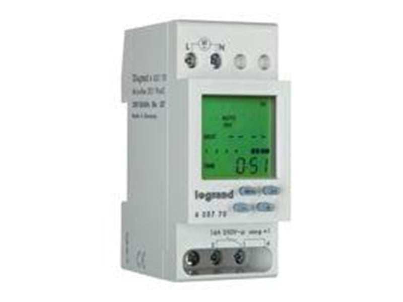Legrand Microrex d21 plus digital time switch - 1 channel - english