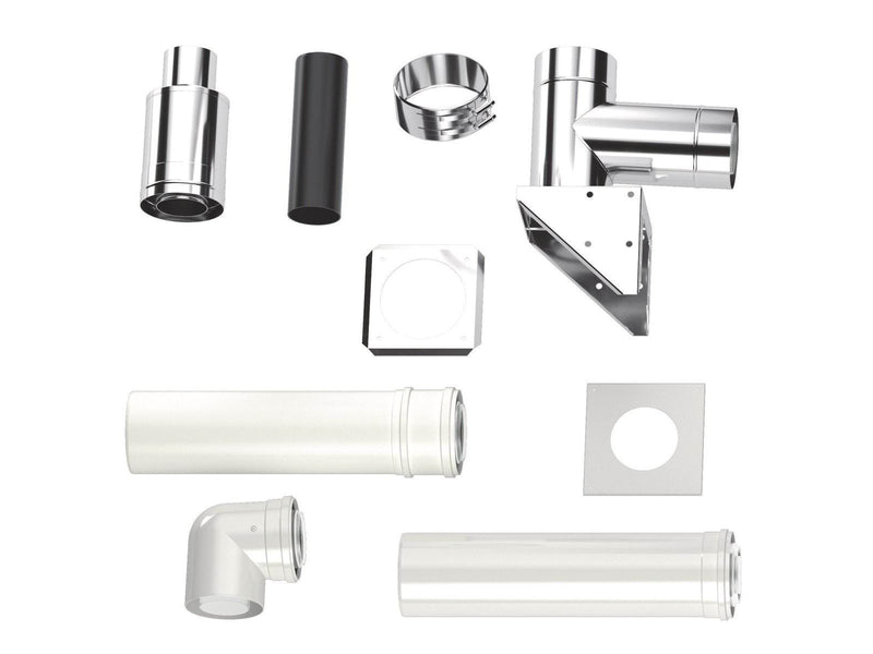 Bosch facade flue system c53x dn80/125