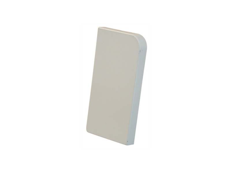 Gabotherm End piece left white