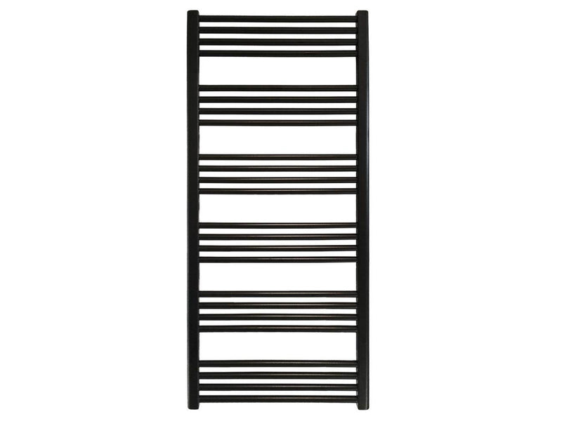 Kriss space towel dryer 1337 x 600 mm matt black