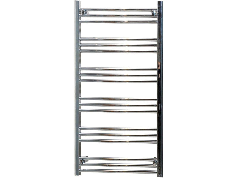 Kriss skandi heated towel rail 1140 x 600 chrome flat