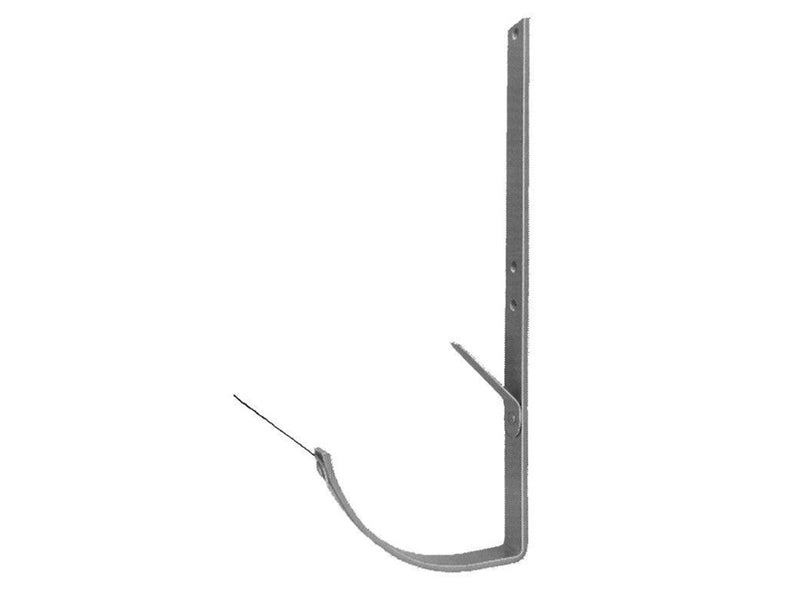 J. Petersen Gutter bracket ipa rz/vm short 415mm quarter round