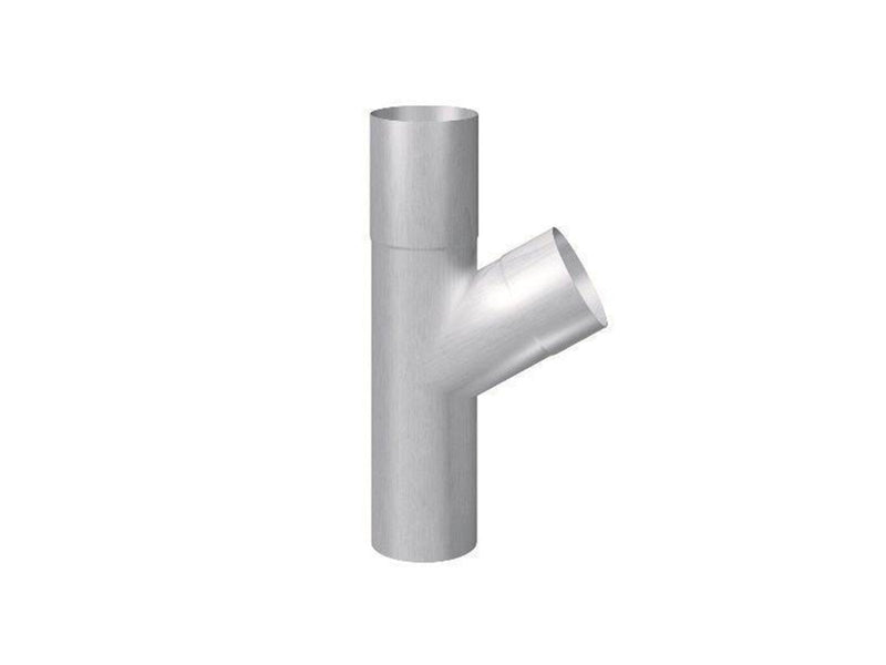 Rheinzink pipe branch 60° 76/76mm