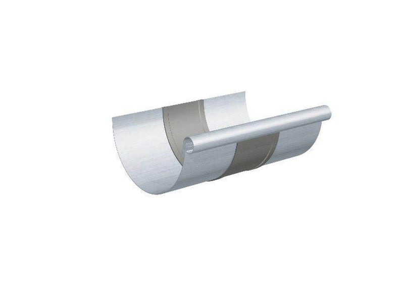 Rheinzink expansion element for half-round gutter 280x0.8