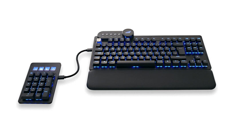 Mountain Everest Max Midnight Black - RGB Gaming Tastatur mit CHERRY MX Brown Switches