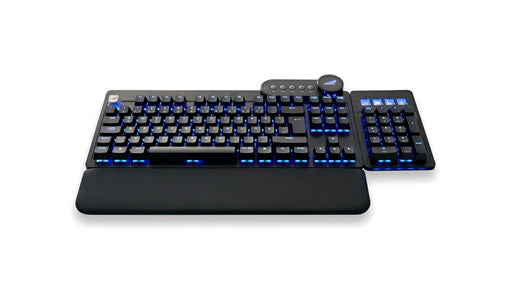 Mountain Everest Max Gunmetal Grey - RGB Gaming Tastatur mit CHERRY MX Silent Switches