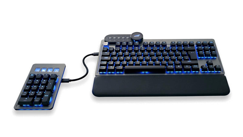 Mountain Everest Max Gunmetal Grey - RGB Gaming Tastatur mit CHERRY MX Brown Switches