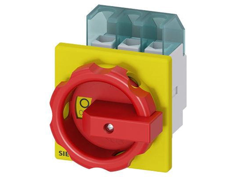Siemens Em. stop switch 25a/690v 400v/9.5kw 3ld2103-0tk53
