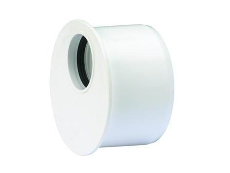 Wavin Wafix pp reducer short 75 x 50 mm white