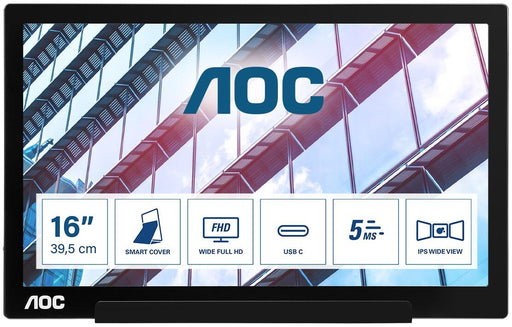 AOC I1601P portabler Monitor 39,5 cm (15,6 Zoll)