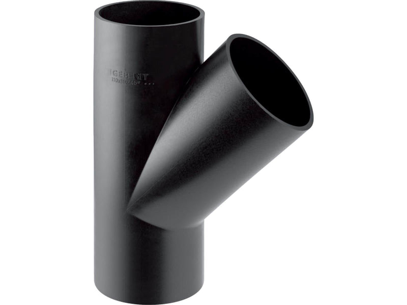 Geberit Branch fitting pe-hd 45g d110/40
