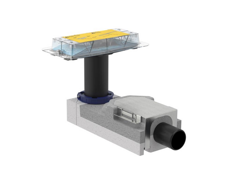 Geberit cleanline installation set for shower channels