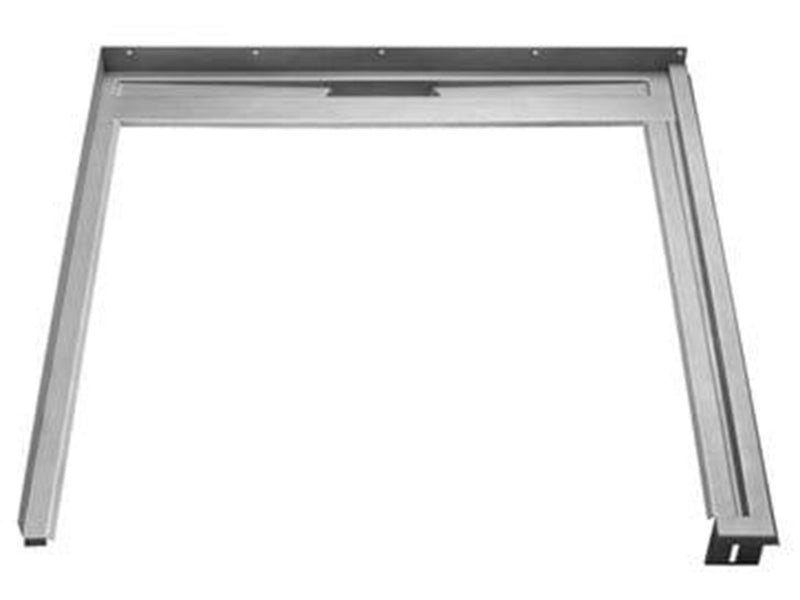 Unidrain glassline fixed module right-sided shower enclosure