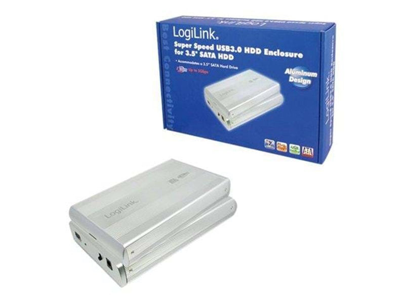 LogiLink Super Speed USB3.0 Festplatten-Füllplatte Enclosure für 3.5" SATA Festplatten-Füllplatte