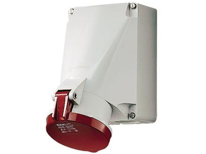 Mennekes wall socket 4 pole 63A 400V IP44 1141A