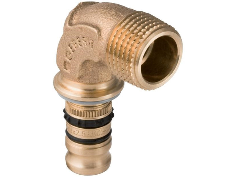Geberit mepla bend adapter 90° with male thread: d20mm r3