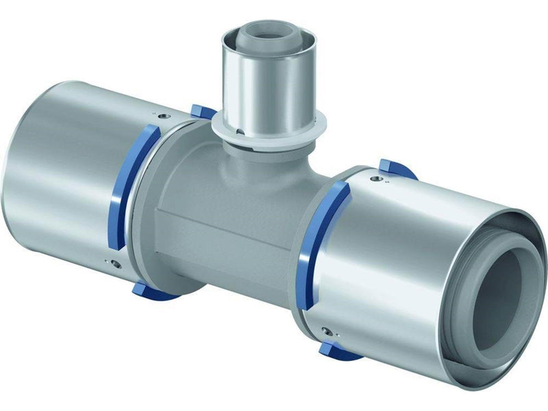 Uponor press composite tee reducer ppsu 40-20-40
